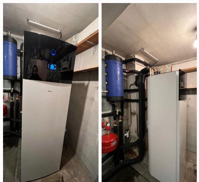 remplacement de chaudière fioul par une pompe à chaleur air/eau à Meyzieu