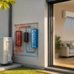Comment fonctionne une pompe à chaleur réversible en été ?